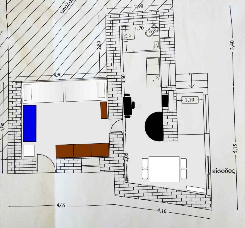 Naupactus Unique Harbor Apartment In A Stone House! Nafpaktos Exterior foto